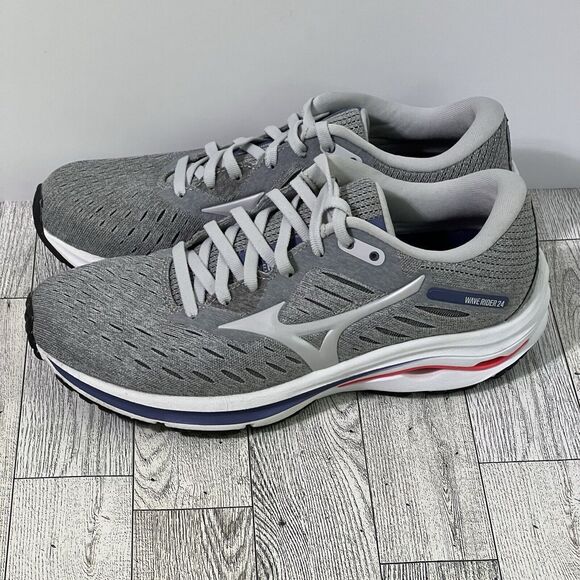 MIZUNO ENERZY Waive Rider 24 Running Sneakers Women's 7.5 Gray Lunar Rock Nimbus - Picture 12 of 14